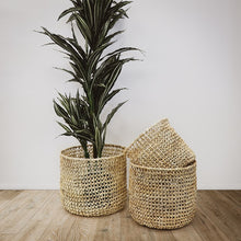 Load image into Gallery viewer, Abaca Lattice Basket Set