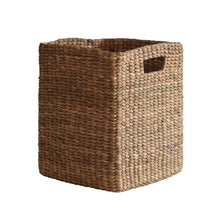 Load image into Gallery viewer, Water Hyacinth Hamper - Square