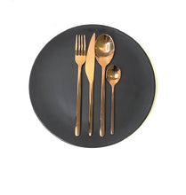 Load image into Gallery viewer, Dinner Plates - Black (Hire Price &amp; Pickup Only)
