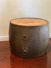 Load image into Gallery viewer, Rustic Drum with Wooden Top (Hire Price &amp; Pickup Only)
