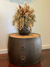 Load image into Gallery viewer, Rustic Drum with Wooden Top (Hire Price &amp; Pickup Only)
