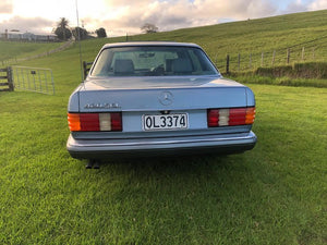 Mercedes SEL 1988 Blue (Hire Price & Pickup Only)