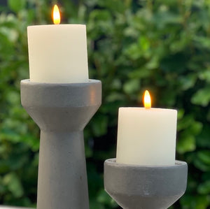 Pillar Candles – LED 1 Wick (Hire Price & Pickup Only)