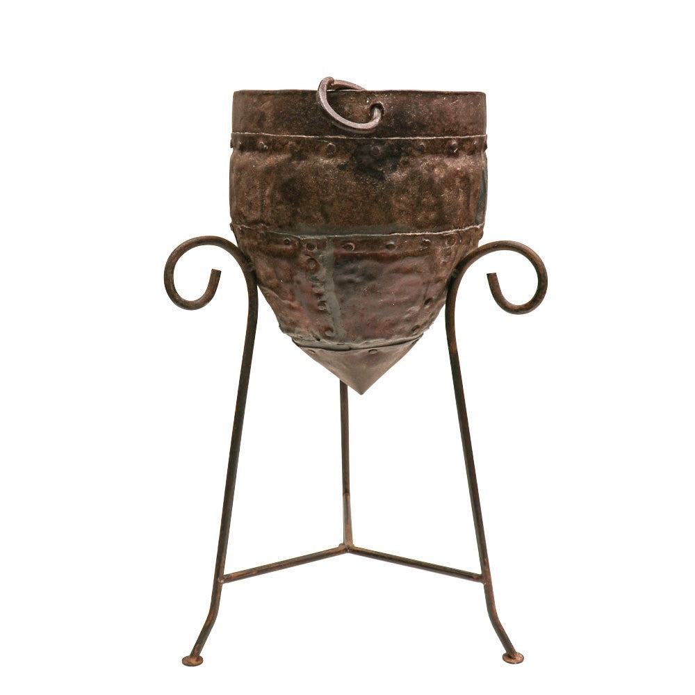 Rustic Champagne Bucket on a Stand (Hire Price & Pickup Only)