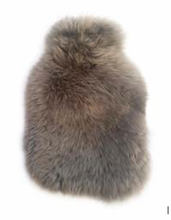 Load image into Gallery viewer, NZ Long Wool Sheepskin Hot Water Bottle Cover
