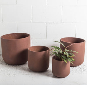 The Rustie Cement Pots - Set of 3