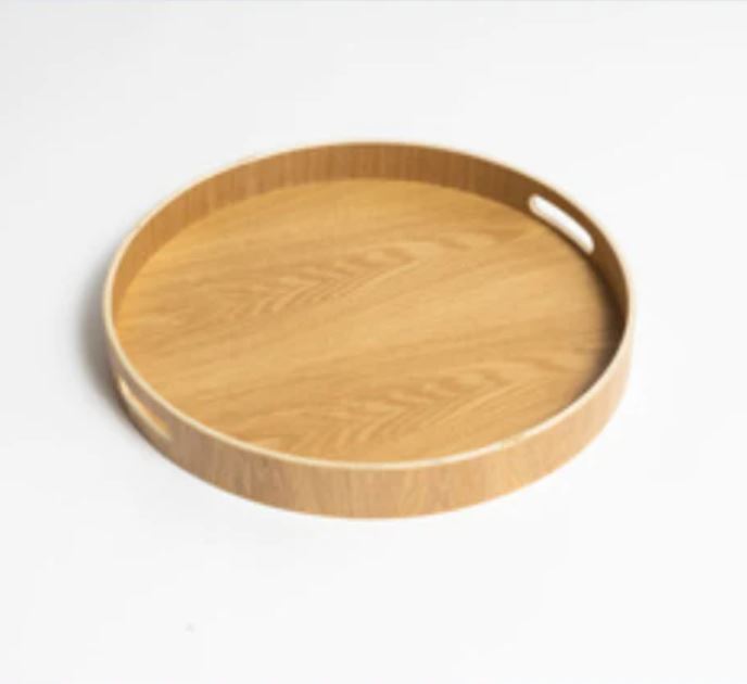 Willow Circular Tray (Hire Price & Pickup Only)